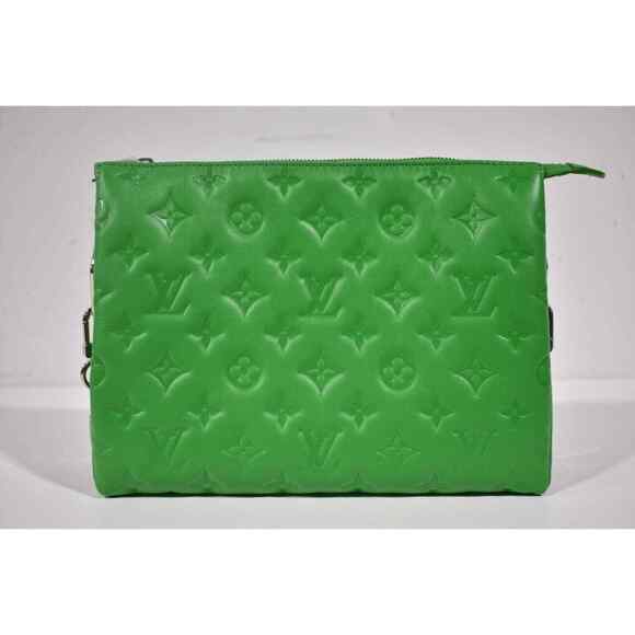 Louis Vuitton Coussin PM Motion Green Monogram Chain Shoulder Crossbody Bag - Picture 6 of 10